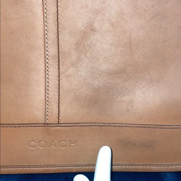 Coach ‘Lexington’ Leather Map Bag - Picture 10 of 15